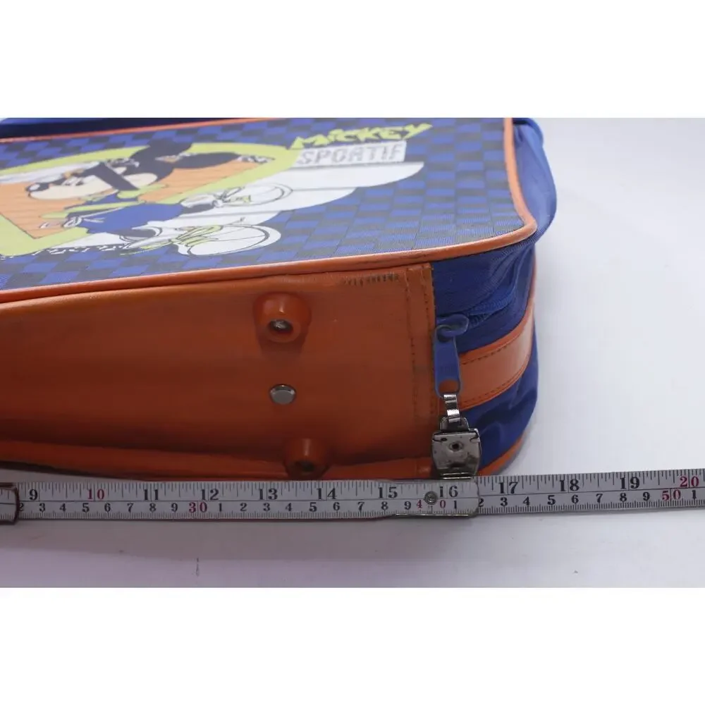 Disney Mickey Sportif Suitcase, Blue, Children's, 18x12